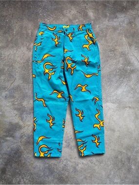 Golf wang blue flame pants